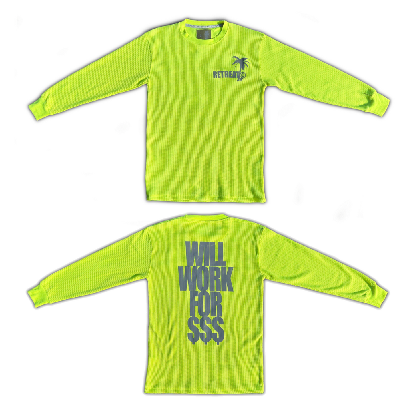 RETREAT© HIGH-VIS 3M REFLECTIVE WWFM THERMAL - YELLOW